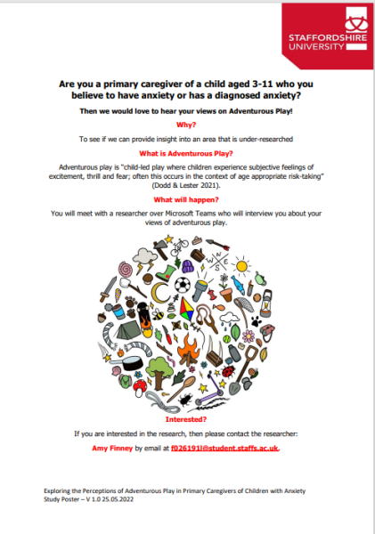 Parents of anxious children, what are your views on adventurous play?