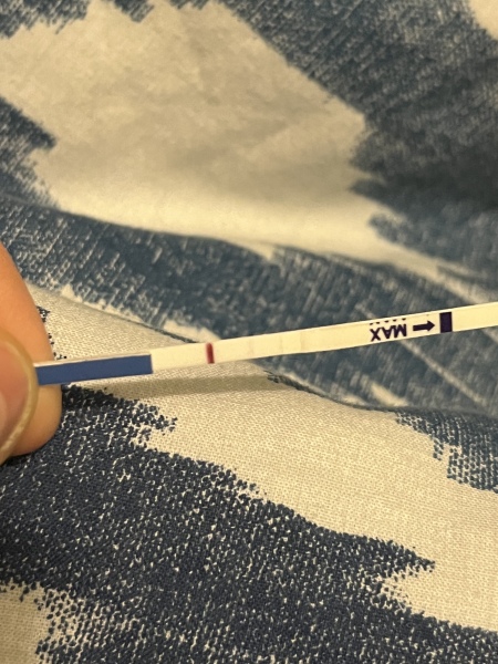 15 dpo faint line?