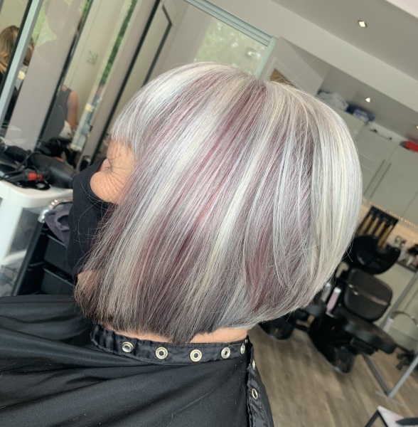 Thinking of getting subtle pink streaks added to my hair