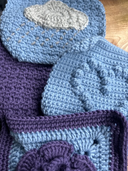 Woolly Hugs: A blanket in memory of JanH.