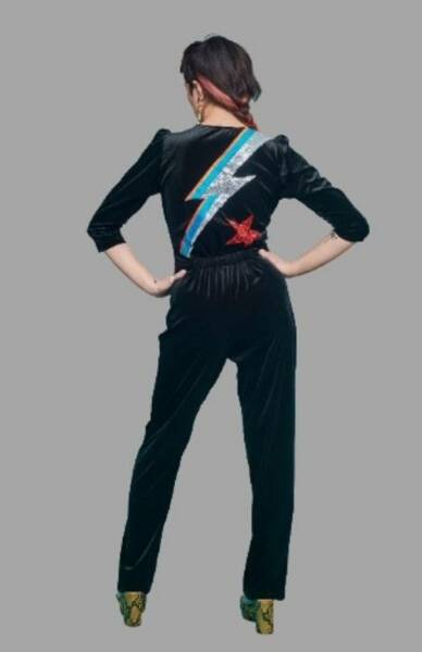 Rock and roll Jumpsuit for wedding