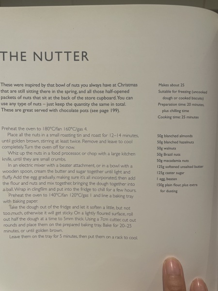 Very nutty cake/brownie recipe