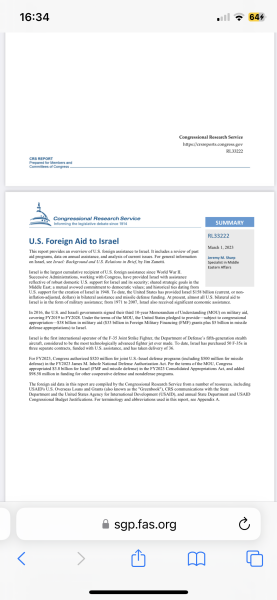 To think that water occupation is oppressive?