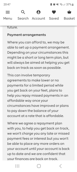 No longer able to afford payments very