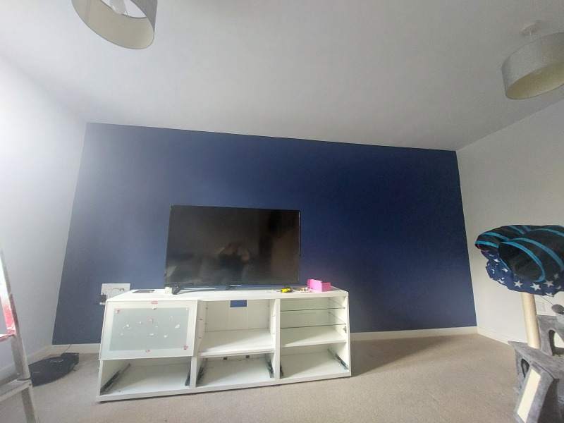Blue and what else?