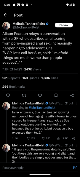 Anal sex slip