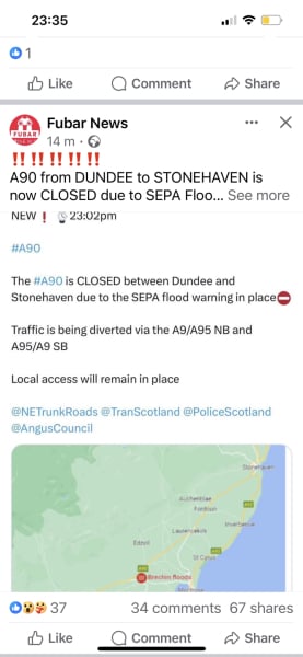 You shouldn't be driving to the office when there will be a red weather warning