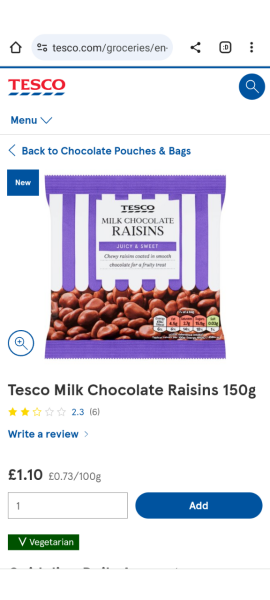 Tescos 'removed from our range' and loads out of stock