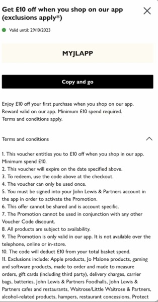 Thread 3 - the one with the single use oven