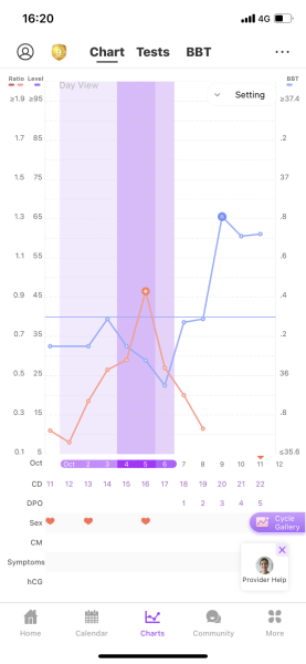 Help with OPK/temp chart please!