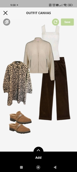 Styling corduroy trousers
