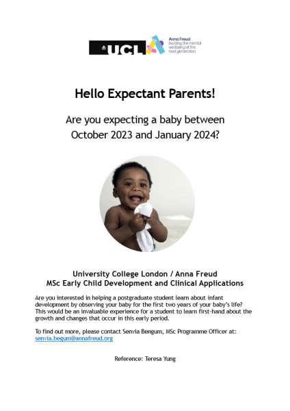 Calling Parents for Parent-Infant Observations!