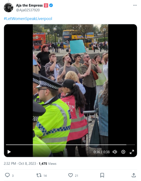 Let Women Speak Liverpool - Sunday 8th October, 1-3pm