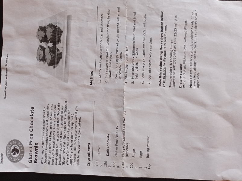 Gluten free chocolate cakes/brownies recipes please