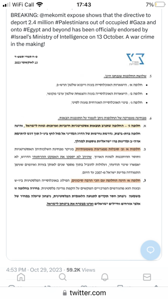 To think it’s turning into genocide in real time part 2