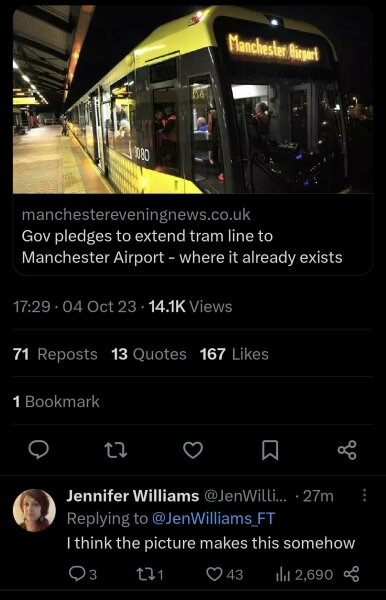 Thread 30 Sunak: No trains, no drains, no point