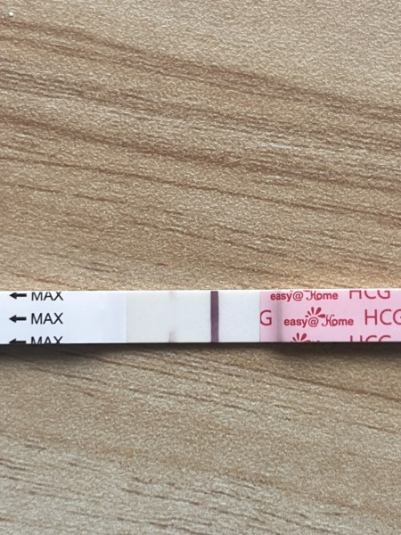 8dpo could this easy@home be positive? Not solid line