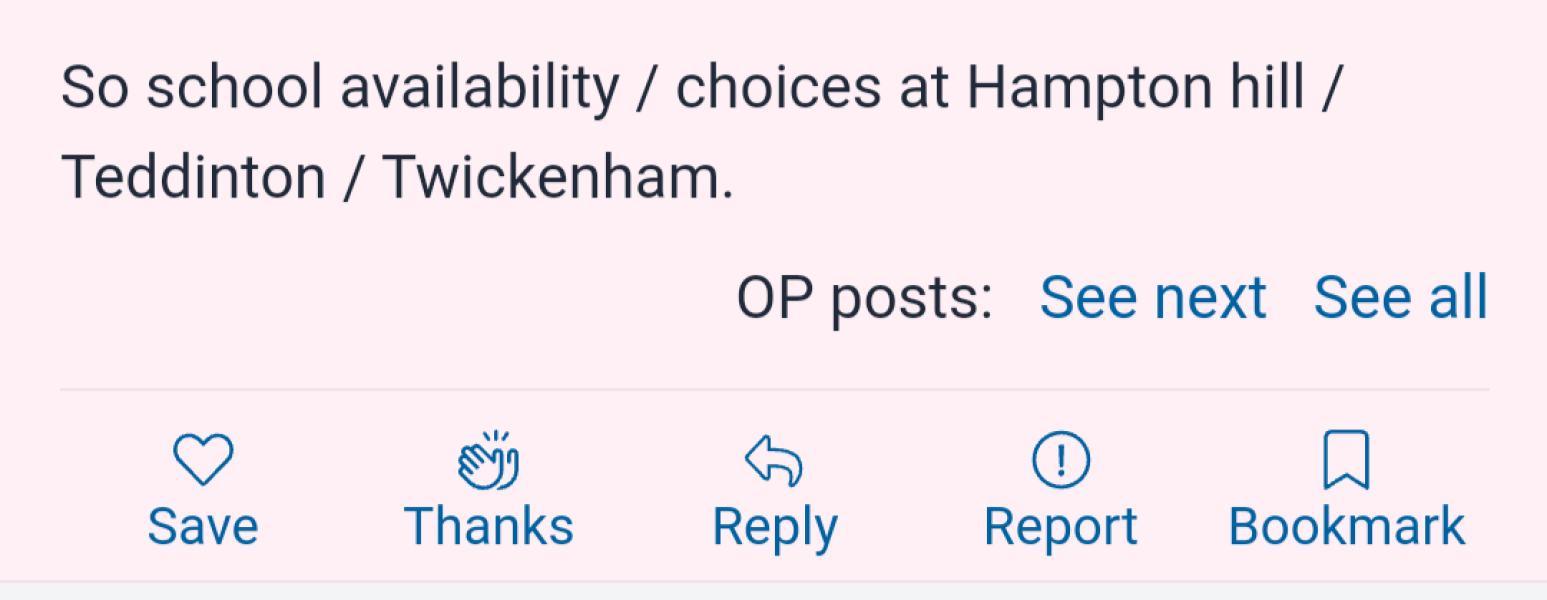 Commute to Hampton Boys ( If avoiding coach)