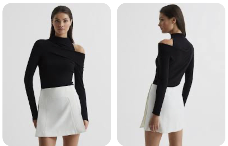 Smart black trousers (skirt?) for dinner date celebration