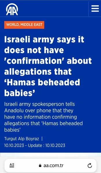 To be against the attacks on Palestine