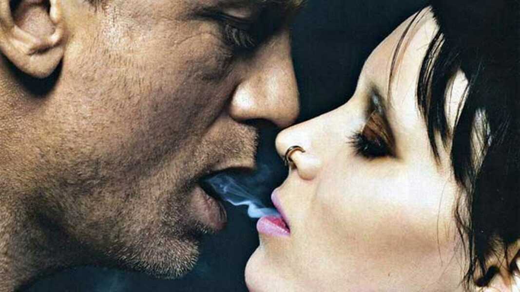 TV/movie couples with smoking chemistry