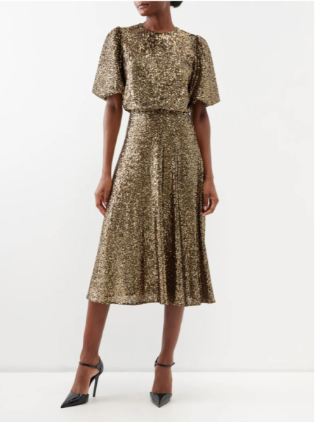 Party dress for winter