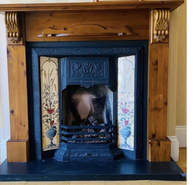 1930s house choosing a fireplace