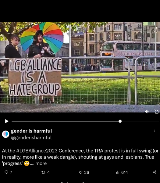 Trans Ideology - a real life debate