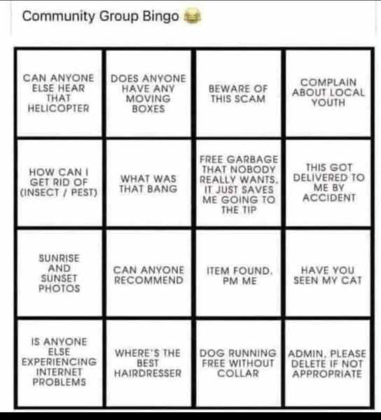 Complaining about Village life?