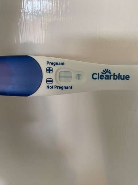 Faint positive?