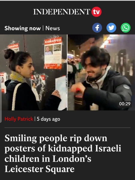 The people that don't call those that support Hamas