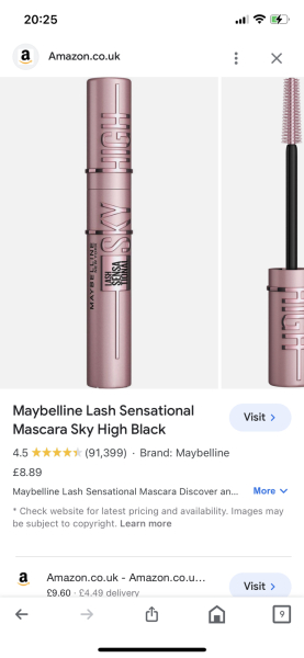 Stopping mascara slide?!