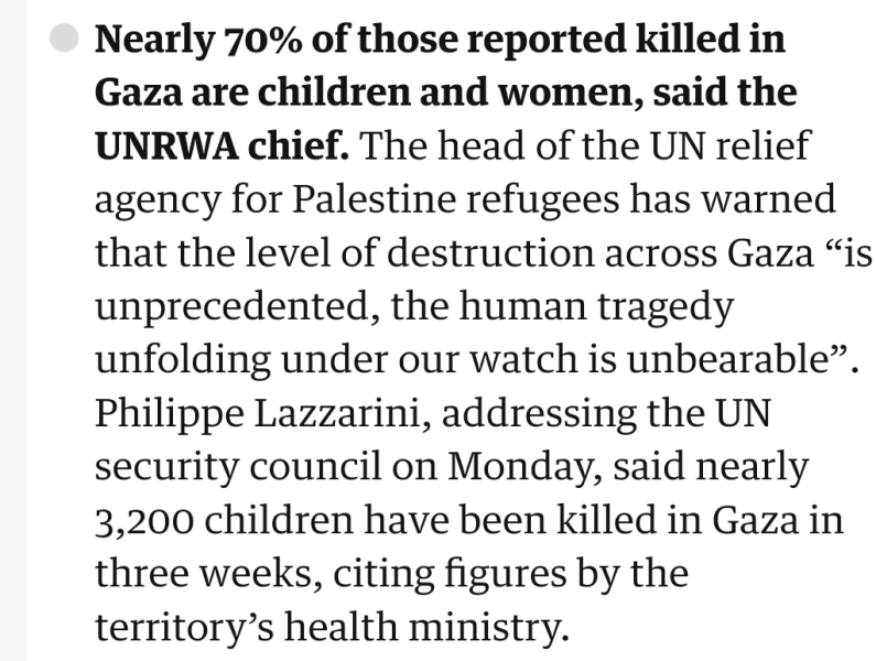To think it’s turning into genocide in real time part 2