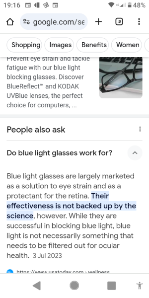 How do I calculate the strength I need for blue light glasses?!