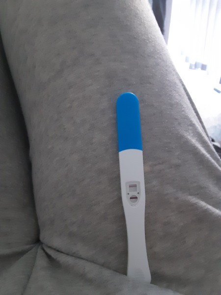 Positive test after 2 mc