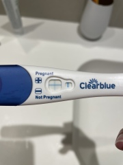 Pregnancy test is getting lighter everyday