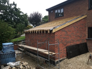 Self build extension 