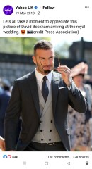 To think David Beckham just looks like a standardly attractive man?