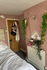 Help a novice decorate a damp, crumbling room!