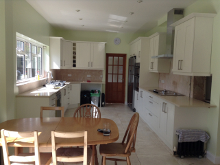 Which colour paint would be nice and cheerful/ bright with white kitchen?