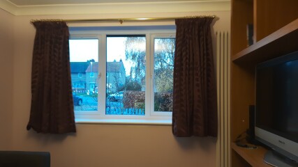Do you have windows with different coloured internal and external frames?