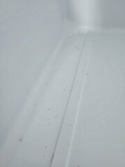 New fridge freezer dirty inside?