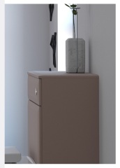 Ensuite refit - pink fitted furniture (not sanitary wear)??