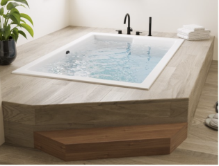 Inset baths