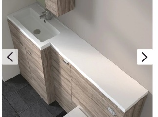 Bathroom - Hudson Reed combined sink / worktop