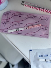 Possible positive after miscarriage?