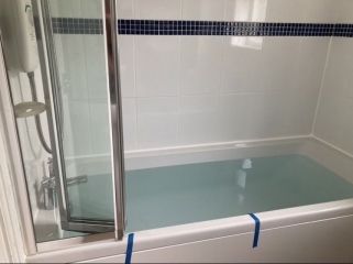 Adding a bath to wet room