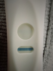 Faint positive or Evap line?
