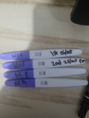 Pregnancy test is getting lighter everyday