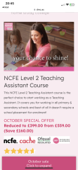 Teaching assistant qualifications